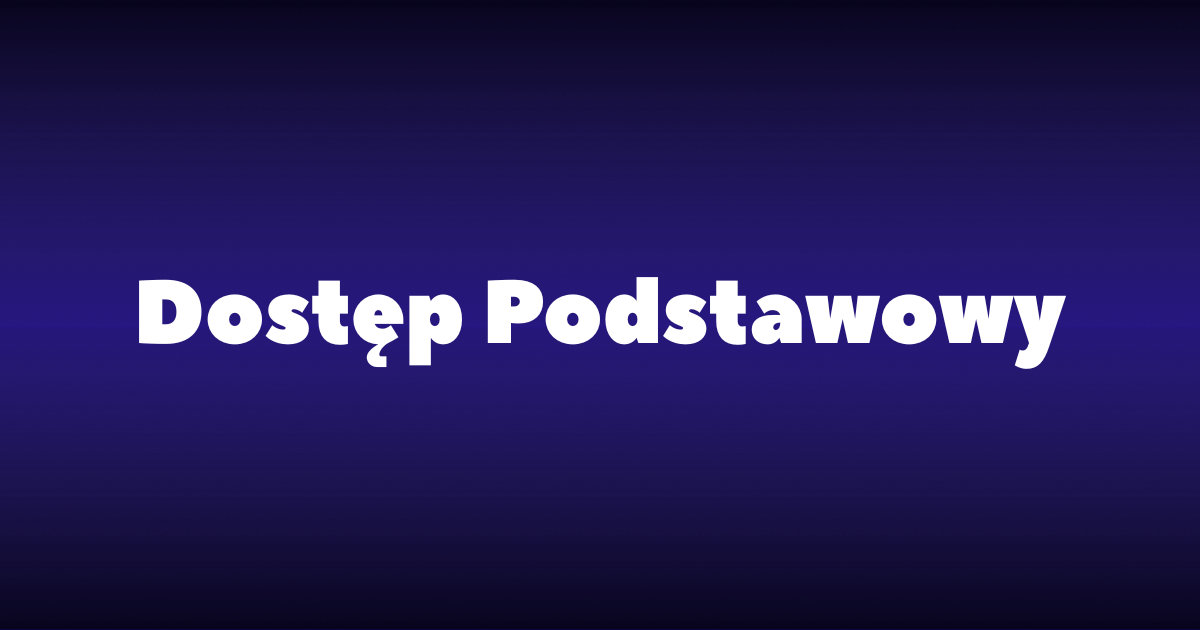 Dostęp podstawowy
